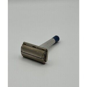 Vintage 1956 Gillette Blue Tip Super Speed Safety Razor – Mild Shave TTO